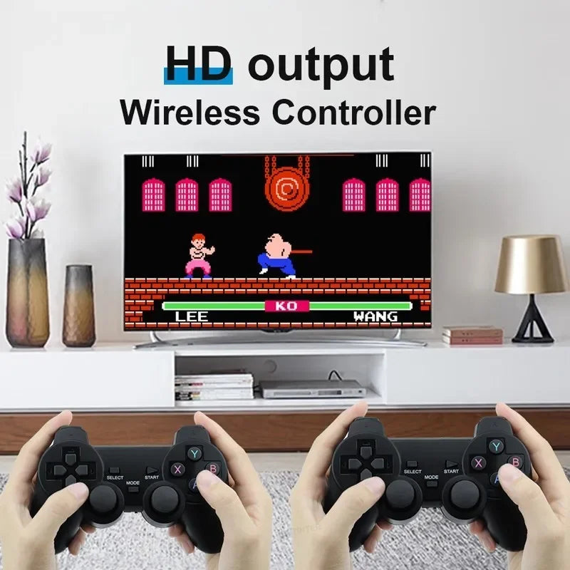 Retro Game Stick 4K 64GB | Wireless Console with 20,000+ Classic Games